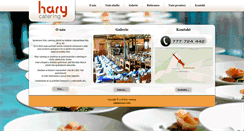 Desktop Screenshot of hary-catering.cz